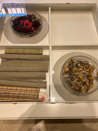 Tavolo da Salotto Ikea in Cristallo