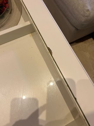 Tavolo da Salotto Ikea in Cristallo