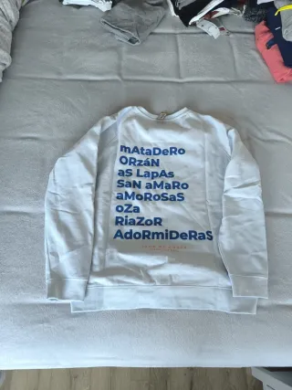 Sudadera La Coruña azul. De Cero da Costa