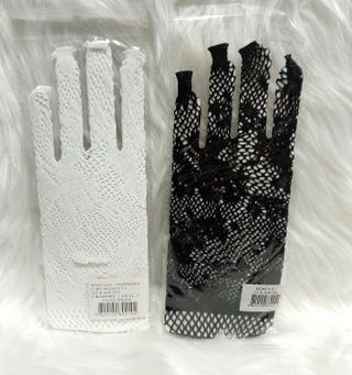 Guantes de rejilla mujer