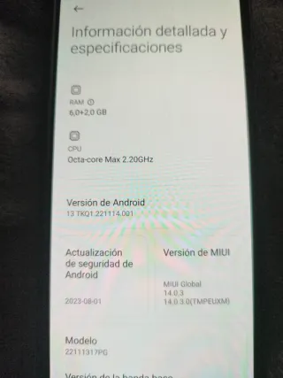 Xiaomi Poco X5 5G 126gb 6+2gb RAM