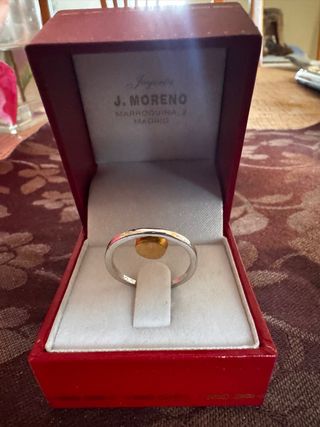 Anillo Joyd'art Plata Ley Baño