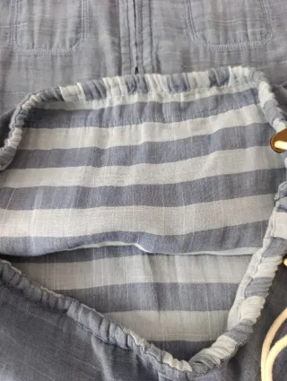 Chaleco reversible azul