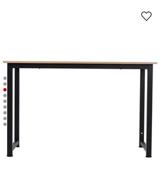 Escritorio madera y metal. Precio negociable