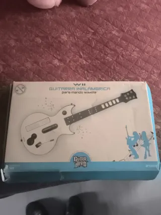 Guitarra Inalámbrica Wii Guitar Hero