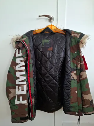 Parka de Camuflaje Berskha Talla S