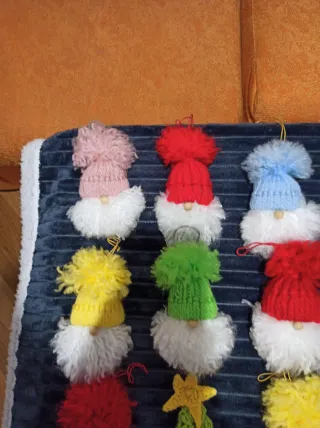 Decorazioni all'uncinetto per Natale