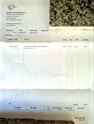 Generador Inverter 4600W