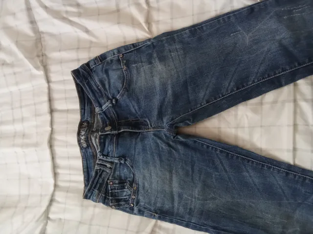 Pantalón vaquero mujer azul