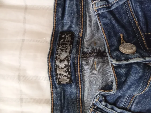 Pantalón vaquero mujer azul