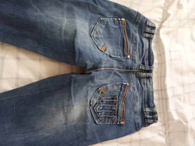 Pantalón vaquero mujer azul