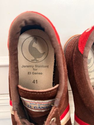 Zapatillas El Ganso Marrones Suede