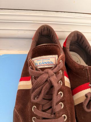 Zapatillas El Ganso Marrones Suede