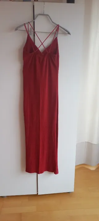 Vestido de fiesta rojo elegante