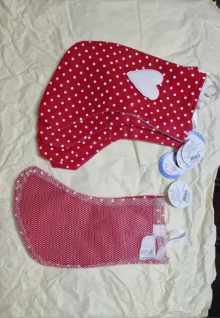 Calze natalizie set 20 pezzi 13x28 cm