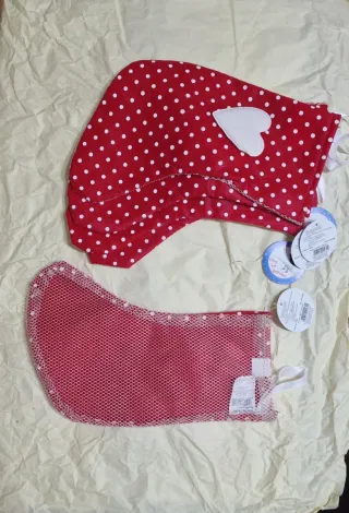 Calze natalizie set 20 pezzi 13x28 cm