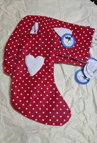 Calze natalizie set 20 pezzi 13x28 cm