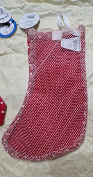 Calze natalizie set 20 pezzi 13x28 cm