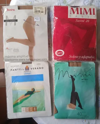 Lote 4 Panties Grandes Sin Usar