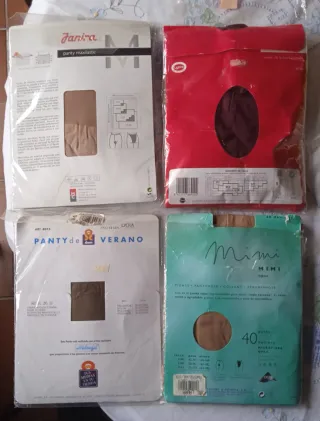 Lote 4 Panties Grandes Sin Usar