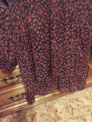 Lote Vestidos  estampados  floral manga larga