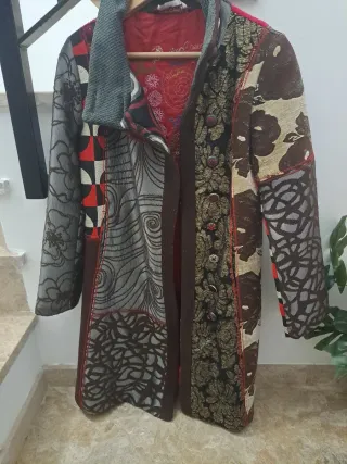 Abrigo Patchwork Diseño Geisha