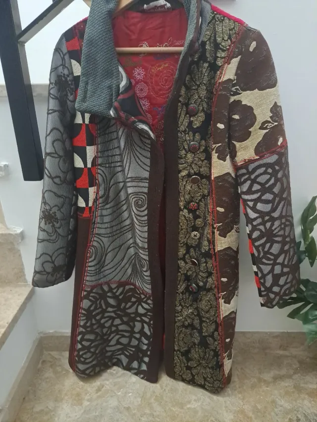 Abrigo Patchwork Diseño Geisha