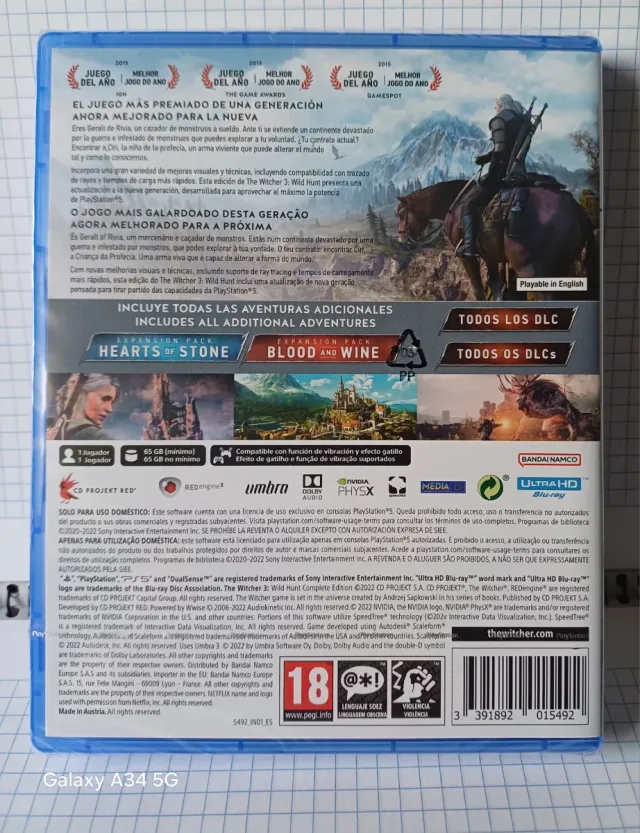 The Witcher 3: Wild Hunt Complete Edition PS5
