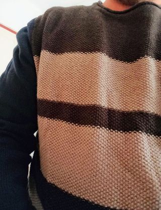 Pantalón Carrera Jeans Marrón Talla L