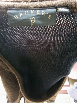 Pantalón Carrera Jeans Marrón Talla L