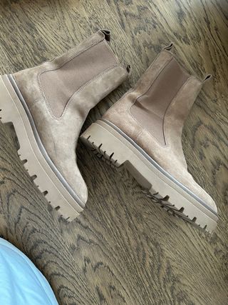 Botas Zara ante marrón talla 39