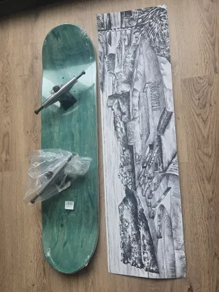 Tabla Skate + Ejes Sushi