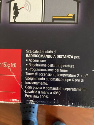 Manta Eléctrica Ardes Buonanotte