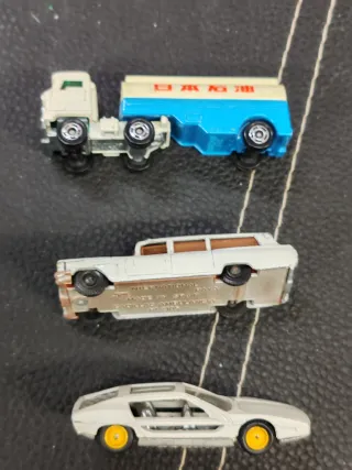 Coches miniatura años 80