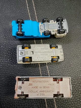 Coches miniatura años 80