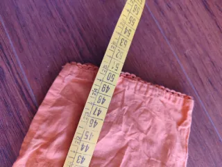 Blusa naranja con lentejuelas talla L