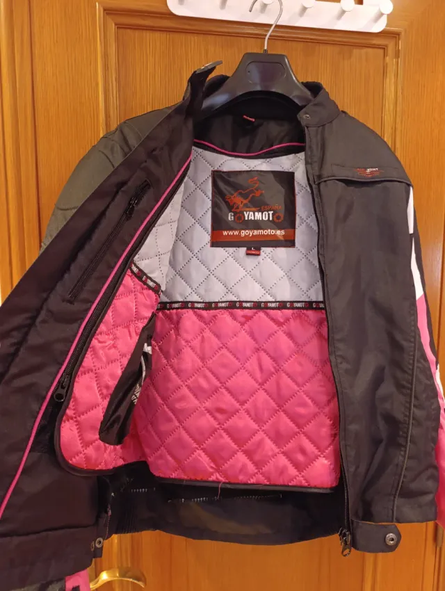 Chaqueta Moto Mujer Talla L