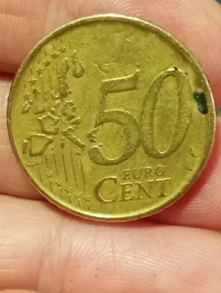 Moneda 50 céntimos Bélgica 1999 Rey Alberto II