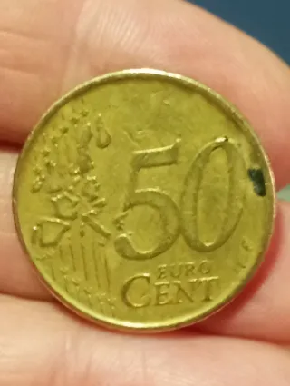 Moneda 50 céntimos Bélgica 1999 Rey Alberto II