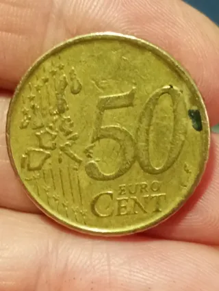 Moneda 50 céntimos Bélgica 1999 Rey Alberto II
