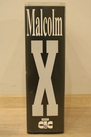 Película VHS Malcolm X