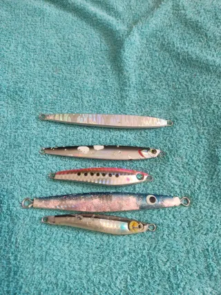 Conjunto 5 Jigs Pesca