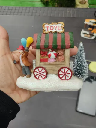 Escena Navideña Tienda de Juguetes