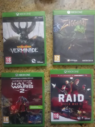 Juegos Xbox one y X