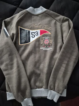 Sudadera Geographical Norway cremallera