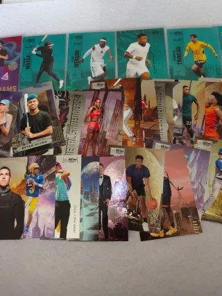 Lote cromos Skybox Metal Universe