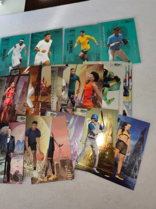 Lote cromos Skybox Metal Universe