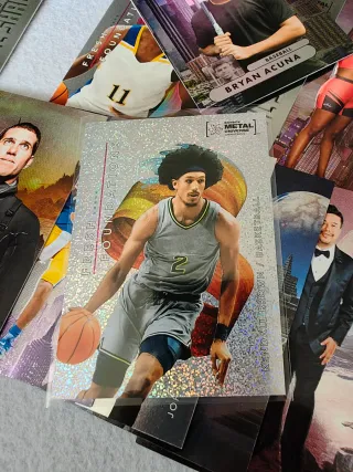 Lote cromos Skybox Metal Universe