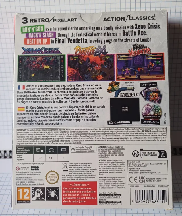 Collezione Bitmap Bureau per Nintendo Switch