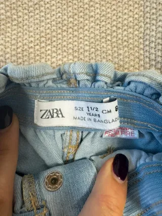 Conjunto camisola/calções-Zara/Metro Kids-12 meses